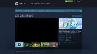 Luna Online: Reborn on Steam