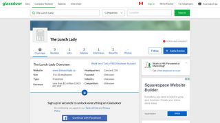 Working at The Lunch Lady | Glassdoor.ca