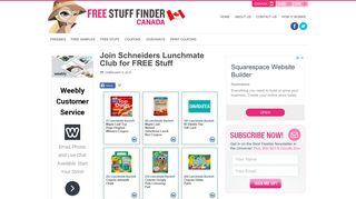 Join Schneiders Lunchmate Club for FREE Stuff | Free Stuff Finder ...