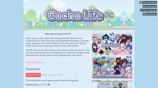 Gacha Life PC by Lunime - Lunime - itch.io