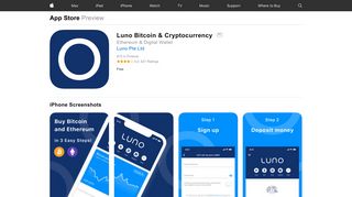 Luno Bitcoin & Cryptocurrency on the App Store - iTunes - Apple