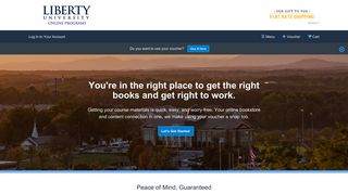 Liberty University Online | Online Bookstore - MBS Direct