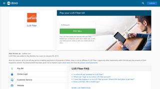 LUS Fiber: Login, Bill Pay, Customer Service and Care Sign-In - Doxo
