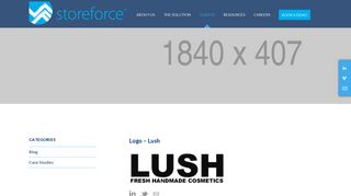 Logo - Lush - - StoreForce