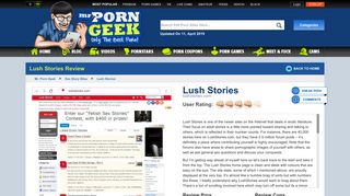 LushStories: Erotic Sex Stories From LushStories.com - MrPornGeek