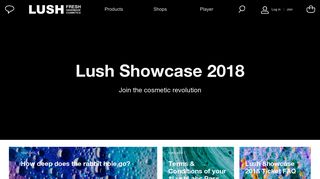 Lush Showcase 2018 | Lush Fresh Handmade Cosmetics UK