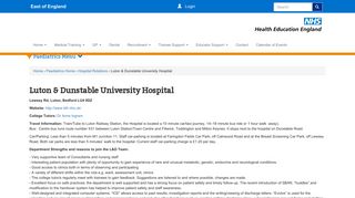 Luton & Dunstable University Hospital | East of England
