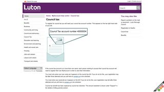 Council tax - Luton Council - Luton Borough Council
