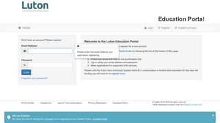 the Luton Education Portal