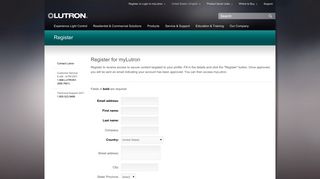 Register - Lutron
