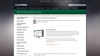 Design & Configuration Software - Lutron