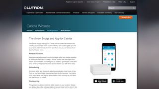 Caséta Wireless - App & Integration - Lutron