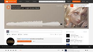 Elementalist Lux - Login Screen Music by LeagueofLegends ...