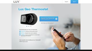 Lux Geo Thermostat - LUX Products