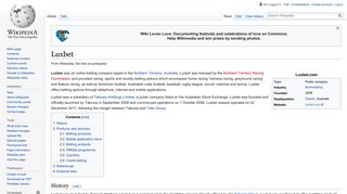 Luxbet - Wikipedia