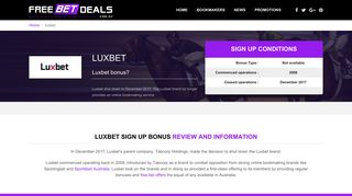Luxbet Bonus Bet | Enjoy $250 in bonus bets