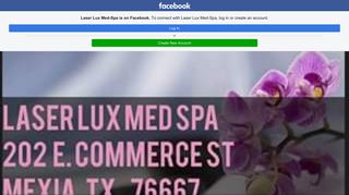 Laser Lux Med-Spa - Home | Facebook