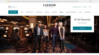 M life Rewards & Tier Benefits - Luxor Hotel & Casino - Luxor Las Vegas