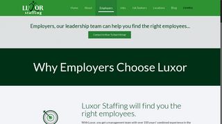 Employers - Luxor Staffing