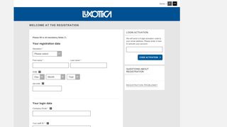 Luxottica Group S.p.A. | Registration