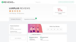 Luxplus Reviews - Read 17 Genuine Customer Reviews