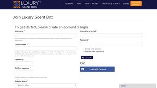 Join Luxury Scent Box