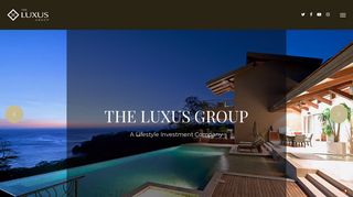 The Luxus Group - A Luxury Lifestyle Investment Company