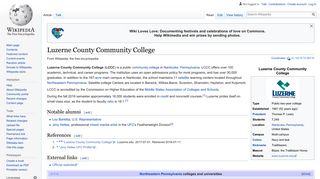 Luzerne County Community College - Wikipedia