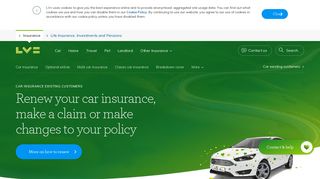 Car Insurance | Existing Customer | LV=