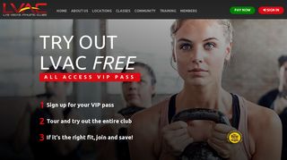SIGN UP FOR YOUR FREE VIP PASS! | Las Vegas Athletic Clubs