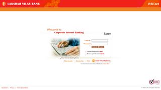 LVB - CORPORATE INTERNET BANKING