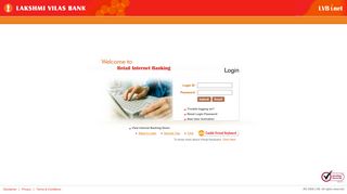 LVB - RETAIL INTERNET BANKING