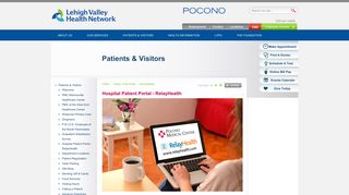 Hospital Patient Portal - RelayHealth - Pocono Medical Center