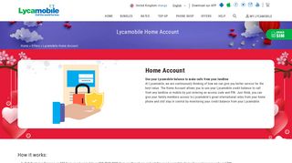 Lycamobile Home Account - Lycamobile