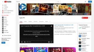 Lyca TV - YouTube
