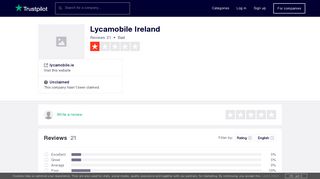 Lycamobile Ireland Reviews | Read Customer Service Reviews of ...