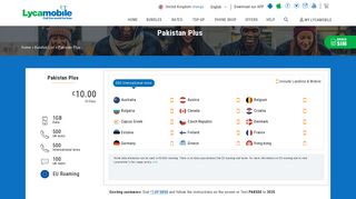 Pakistan Plus - Lycamobile