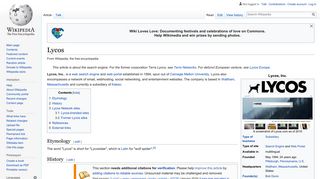 Lycos - Wikipedia