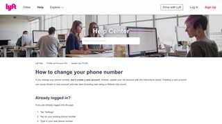 How to change your phone number – Lyft Help