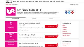 Lyft Promo Codes & Coupons for February 2019 - Valid & Working Deals