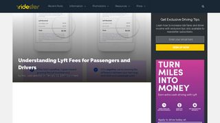 Understanding Lyft Fees for Passengers and Drivers - Ridester