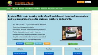 Lymboo Math | Best math enrichment program on the web