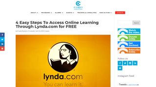 4 Easy Steps To Access Online Learning Through Lynda.com for FREE