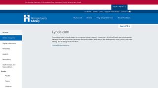 Lynda.com - Hennepin County Library