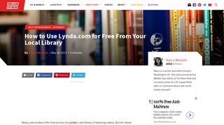 How to Use Lynda.com for Free From Your Local Library - MakeUseOf