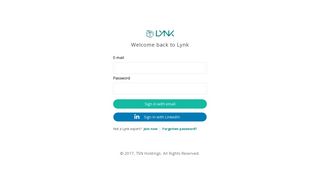 Sign in to your Lynk account