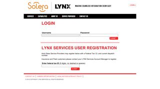 LYNX Services | Account Login and Registration