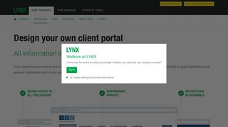 LYNX Professional Services – Client portal