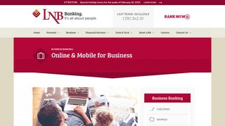 Online & Mobile for Business | Lyons National Bank