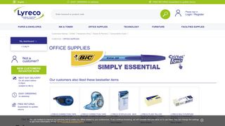 Office Supplies | Lyreco Ireland | Tel: 1850 882276